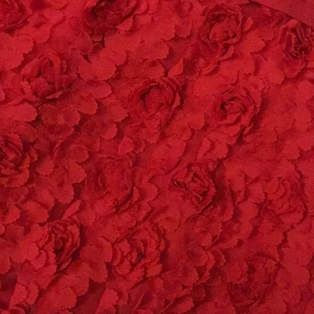 🌹Baby Gap red flower dress GUC size 5🌹
